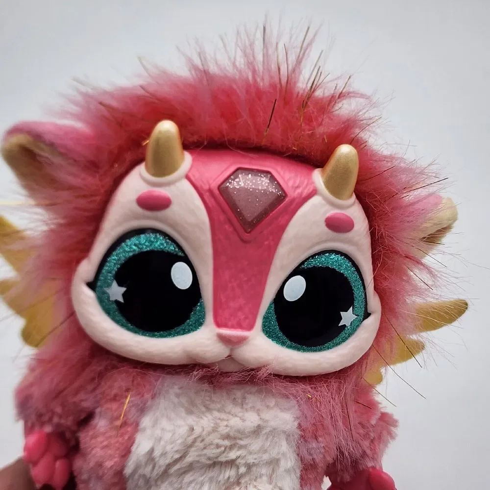 Magic Mixies Interactive Pink Stuffed Animal‎ Plush Toy- Doll ONLY- Works!